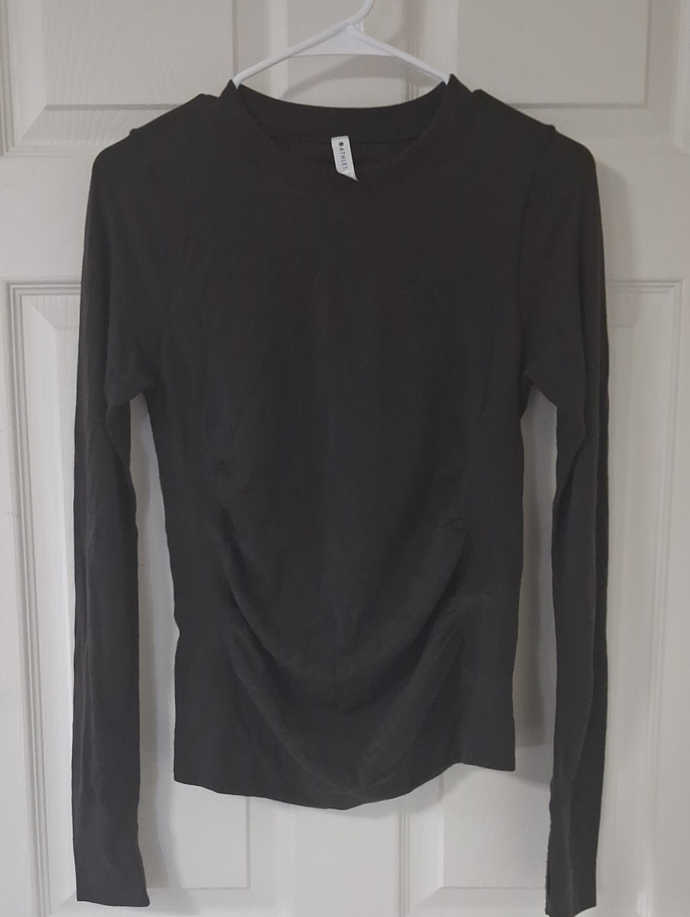 Athleta Brown Foresthill Crewneck Top